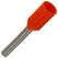 Weidmüller 9004340000 Drahtverbinder Ferrule Rot