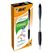 BIC Atlantis Classic Schwarz Kugelschreiber mit Druckeinzugsmechanik Medium 12 Stück(e)