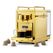 Sjöstrand Coffee The Original 2.0 Halbautomatisch Pad-Kaffeemaschine 1,2 l, Farbe: Messing