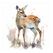 Braun + Company Deer Papier Mehrfarbig 20 Stück(e)