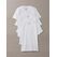 Calvin Klein LV00NB4186100 T-Shirt V-Ausschnitt Kurzärmel Baumwolle, Polyester, Elastan