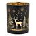 G. Wurm 10032919 Laterne Kerze Schwarz, Gold