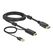 DeLOCK HDMI zu DisplayPort Kabel 4K 30 Hz 3 m