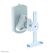 Neomounts NM-WS130WHITE Sonos Play1 und Play3 Lautsprecher Wandhalterung - volle Bewegung, Farbe: Weiß