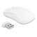 DeLOCK USB Tastatur und Maus Set 2,4 GHz kabellos weiß