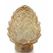 Balthasar LED Dekozapfen PINE gold Leichte Dekorationsfigur