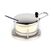 Paderno 41638-01 Käseplatte Chrom Edelstahl Rund