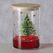 Boltze 2085634 Dekorative/s Flasche/Glas Grün, Natürlich/Natur, Rot, Transparent 1,05 l 1 Stück(e)