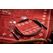 Duni 228904 Serviette 50 Stück(e) Rot, Weiß