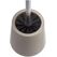 Diaqua Yuma Toilettenbürstenhalter, Farbe: Braun, Chrom, Weiß