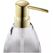 Diaqua Farin Seifenspender Anthrazit, Gold, Farbe: Anthrazit, Gold