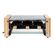 Furber. F00795 Raclette Grill 6 Person(en) 900 W Schwarz, Marmorfarbe, Holz