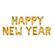PartyDeco Happy New Year Spielzeugballon