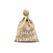 PartyDeco WRJ2-008 Geschenkverpackung Geschenkverpackungstasche Jute