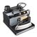 Polti Vaporella 2H Professional Dampfbügelstation mit Druckdampf 1750 W 1,3 l Aluminium-Sockelplatte Schwarz, Grau