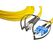 Lightwin LDP-09 FC-SC 2.0 InfiniBand/Glasfaserkabel 2 m 2x FC 2x SC Gelb, Farbe: Gelb, Länge: 2 m