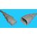 Diggelmann SPVG-3 Stromkabel Grau 3 m C13-Koppler C14-Koppler, Farbe: Grau, Länge: 3 m