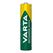 Varta RECHARGE ACCU Phone. Vorgeladener AAA Micro NiMH Akku (4er Pack, 800mAh) - Ideal für schnurlose Telefone - Wiederaufladbar ohne Memory-Effekt.
