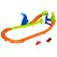 Hot Wheels Stunt Tracks Sprung-Rennstrecke mit Die-Cast-Spielzeugauto im Maßstab 1:64 und 180-Grad-Kurve