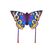 Invento Drachen Butterfly Buckeye L ab 5 Jahren,130x80 cm