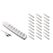 Furber. F.power Steckdosenleiste 7xT13 KIT25 230V, H05VV-F 3G1.00, MS, weiss (5/25)