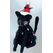 Inge‘s Christmas Decor 700001934 Christbaumschmuck Spezifisches Weihnachtsornament Textil, Filz Schwarz