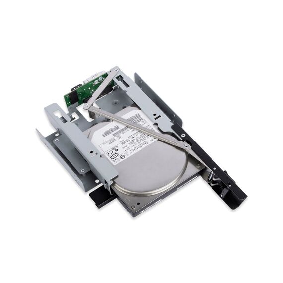 Icy Dock MB171SP-1B Hard Drive Backplane 13,3 cm (5.25") Carrier Panel Schwarz, Silber, 4 image