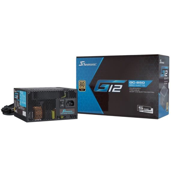 Seasonic G12-GC Netzteil 850 W 20+4 pin ATX ATX Schwarz, 3 image