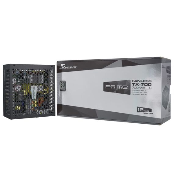Seasonic PRIME Fanless TX Netzteil 700 W 20+4 pin ATX ATX Schwarz, 6 image
