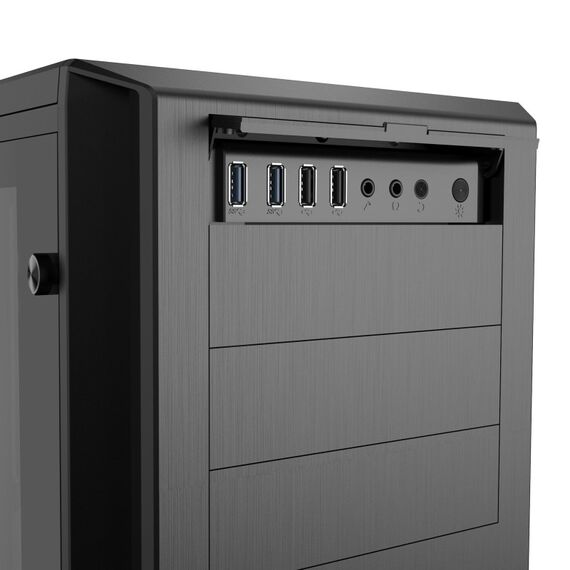 Phanteks Enthoo Pro Tempered Glass Full Tower Schwarz, 4 image