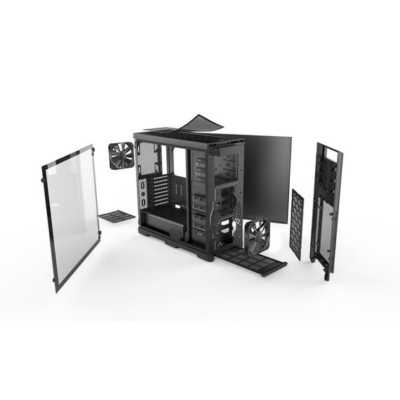 Phanteks Enthoo Pro Tempered Glass Full Tower Schwarz, 5 image