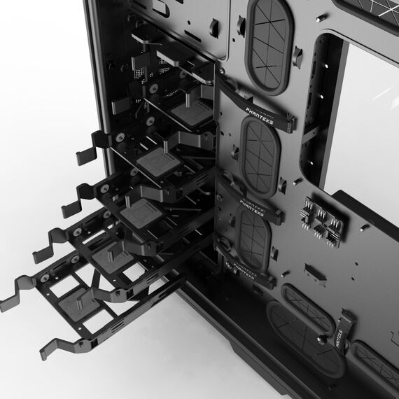 Phanteks Enthoo Pro Tempered Glass Full Tower Schwarz, 6 image