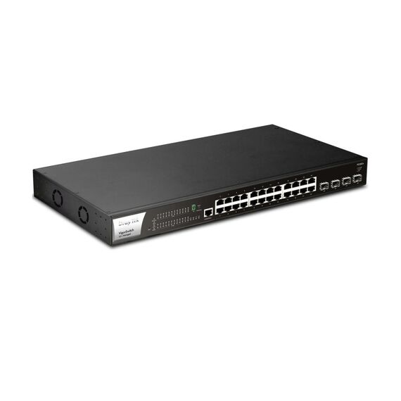 Draytek VigorSwitch P2282x: 28 Port 24x GE PoE, 4x SFP+, 400W PoE Buget
