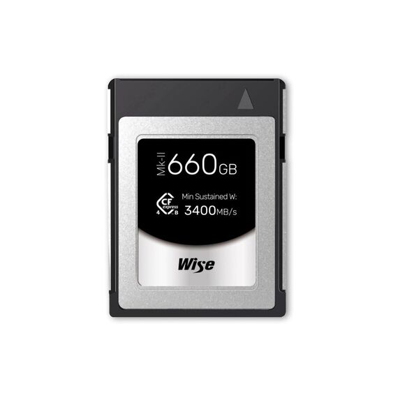 Wise 660GB CFexpress 4.0 Type B PRO Mk-II Memory Card