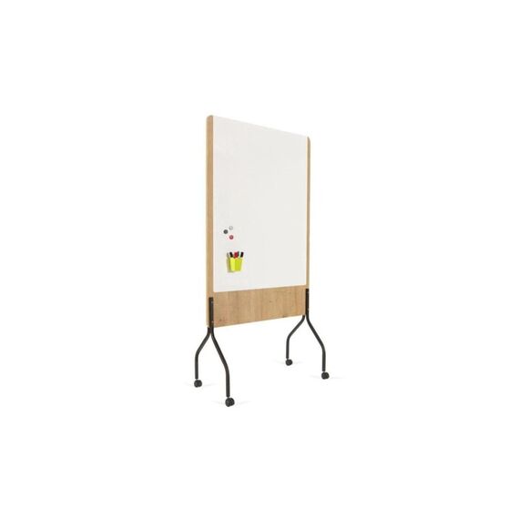 Rocada mobiles Whiteboard 150x100cm lackiert auf Holzträger, magnetisch