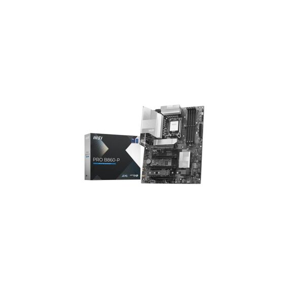 MSI PRO B860-P, LGA1851, ATX Intel B860, 4x DDR5, PCIe 5.0, HDMI, DP