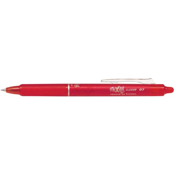Pilot Rollerball Frixion Clicker 0.7 mm Rot, Medium