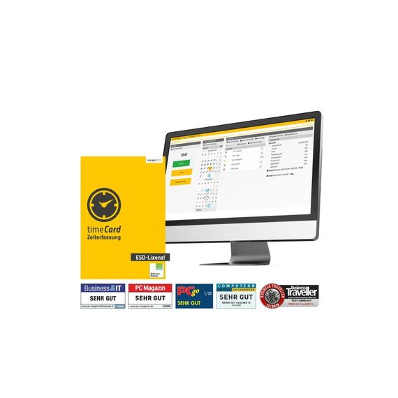Reiner SCT ReinerSCT timeCard Zeiterfassung SBE Small Business Edition
