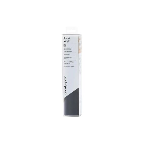 Cricut Vinylfolie Joy Xtra Smart ablösbar 21 x 91 cm, Schwarz