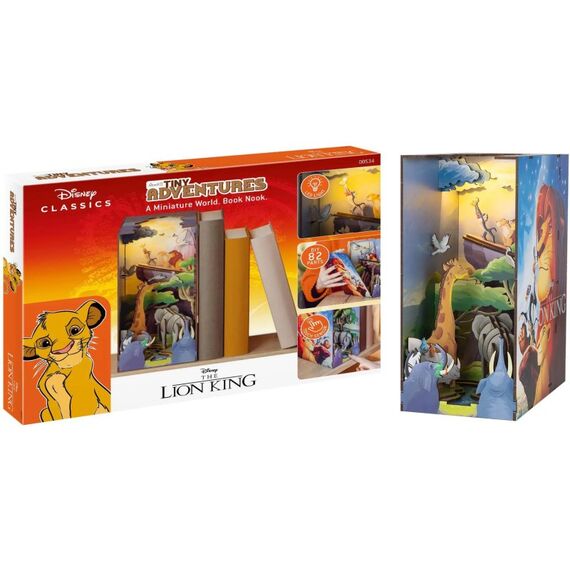 Revell Tiny Adventures Disney The Lion King Holzbausatz, inklusive LEDs