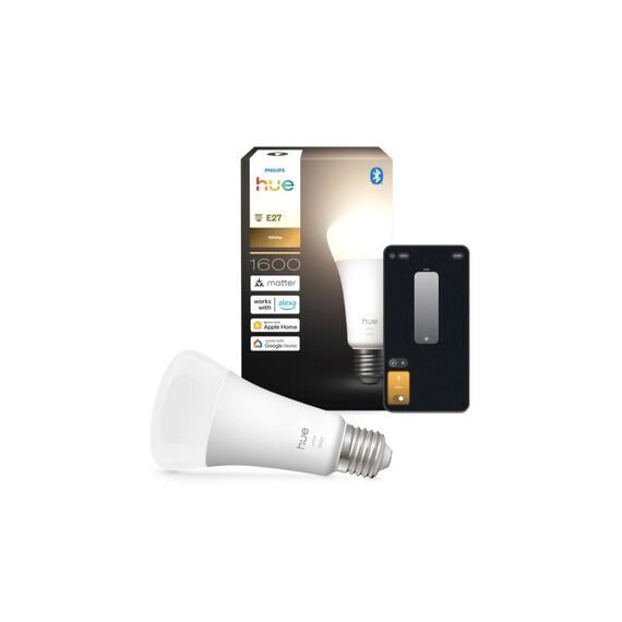 Philips Hue White E27 Einzelpack 1600lm 15.5W (100W)
