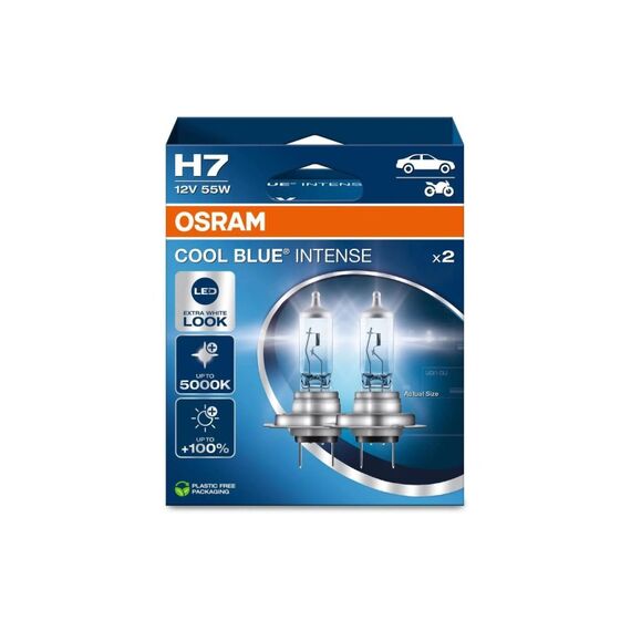 OSRAM Cool blue intense H7 Duobox 12V 55W PX26d