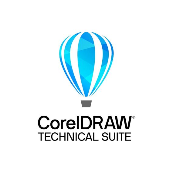 CorelDraw Technical Suite Enterprise NPO 1 User, Windows, 1Y Maint. RNW, ML