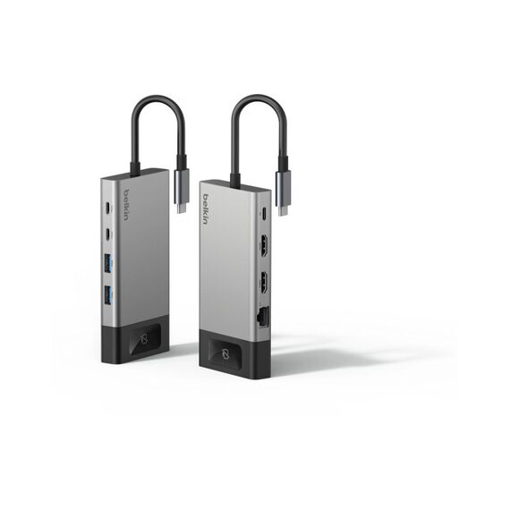 BELKIN Connect 8-in-1 UCB-C Hub Für 2 Bildschirme
