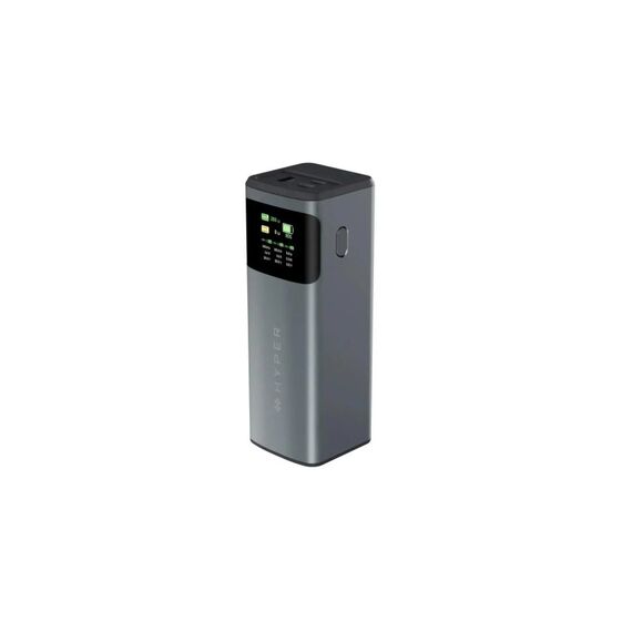 Hyper Juice 24K 200W Laptop Power Bank grau
