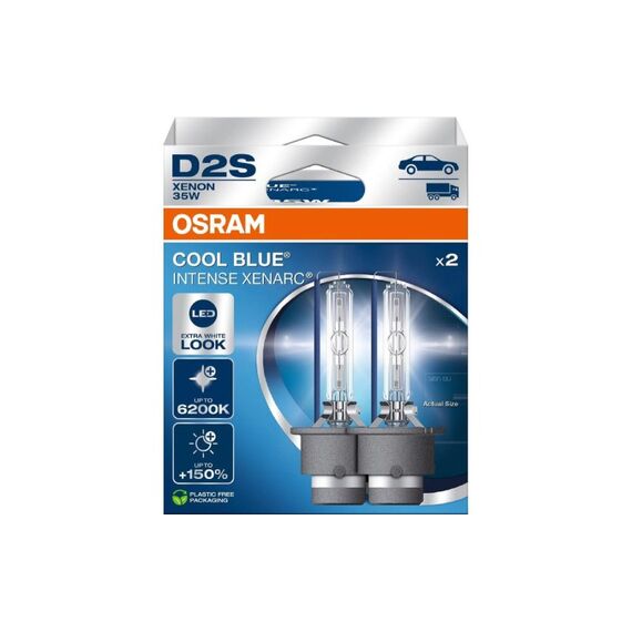 OSRAM Xenarc Cool Blue Intense D2S Duobox 13.5V 35W PK32d-2