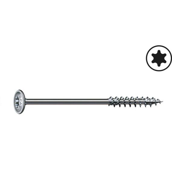 SPAX Tellerkopf T-STAR PLUS T30 Teilgewinde WIROX 100 Stk.