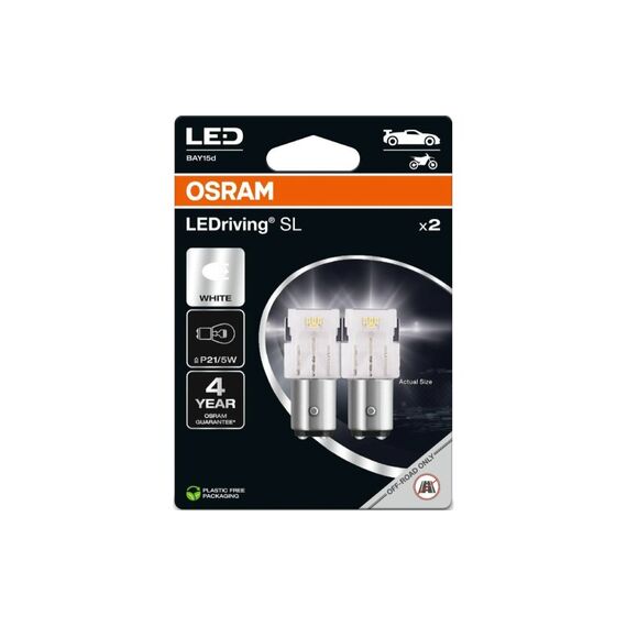 OSRAM LEDriving SL P21/5W White 12V BAY15d