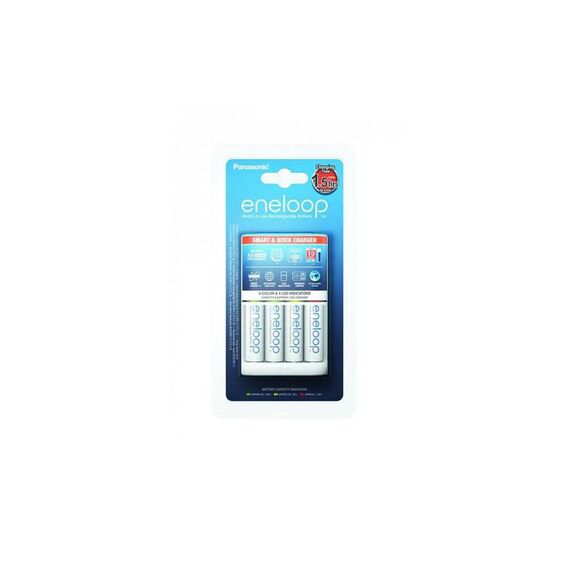 Panasonic eneloop pro K-KJ55MCD40E Schnellladegerät 4x eneloop AA 2000mAh