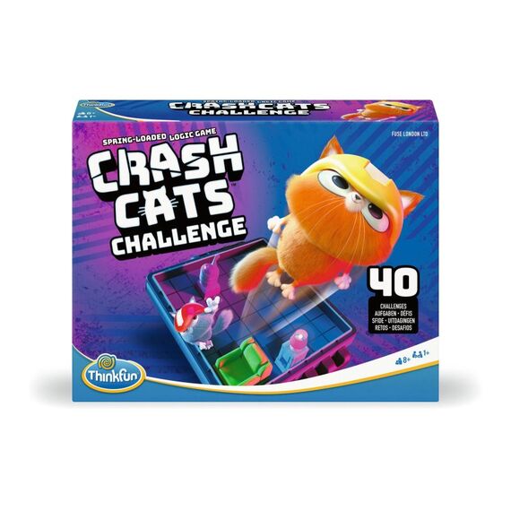 ThinkFun CrashCats Challenge EN/FR/DE/NL/IT/ES/PT Ab 8 Jahre